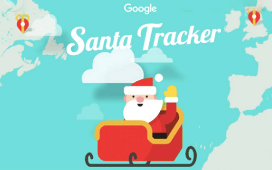 Santa Tracker recorrido de Santa Claus en vivo por el mundo en Navidad
